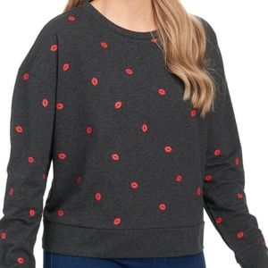 Earl Jeans Lip Print Sweatshirt